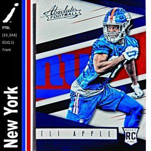New York Giants (Eli Apple) - FTBL [13_EA1]